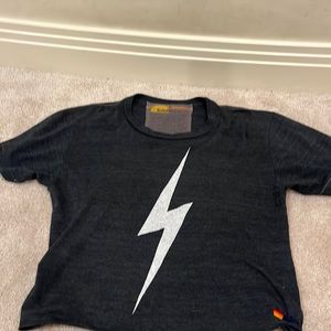 AVIATOR NATION lighting bolt tee.